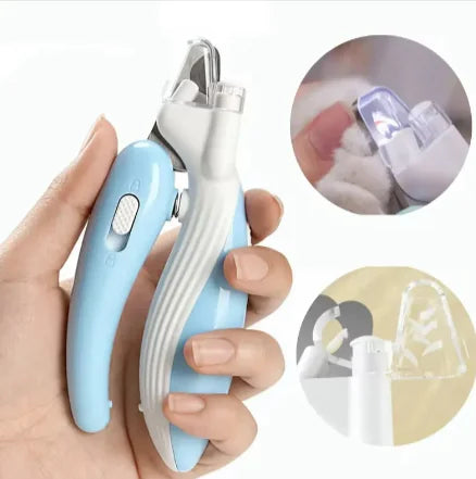 Smart Pet Nail Trimmer with LED Light