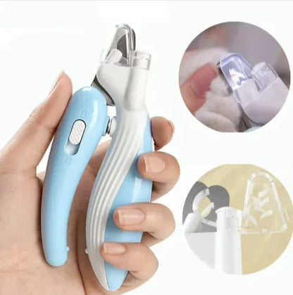 Smart Pet Nail Trimmer with LED Light